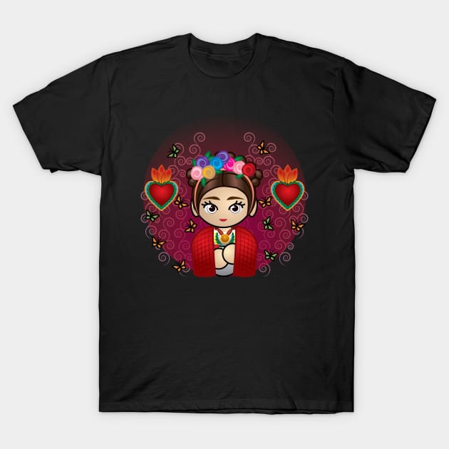 frida T-Shirt by tecnotequila